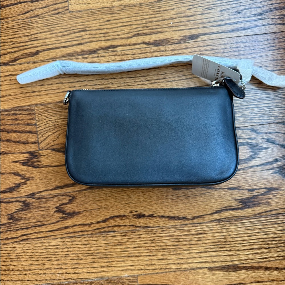 Coach Black Studded wristlet - Picture 3 of 6